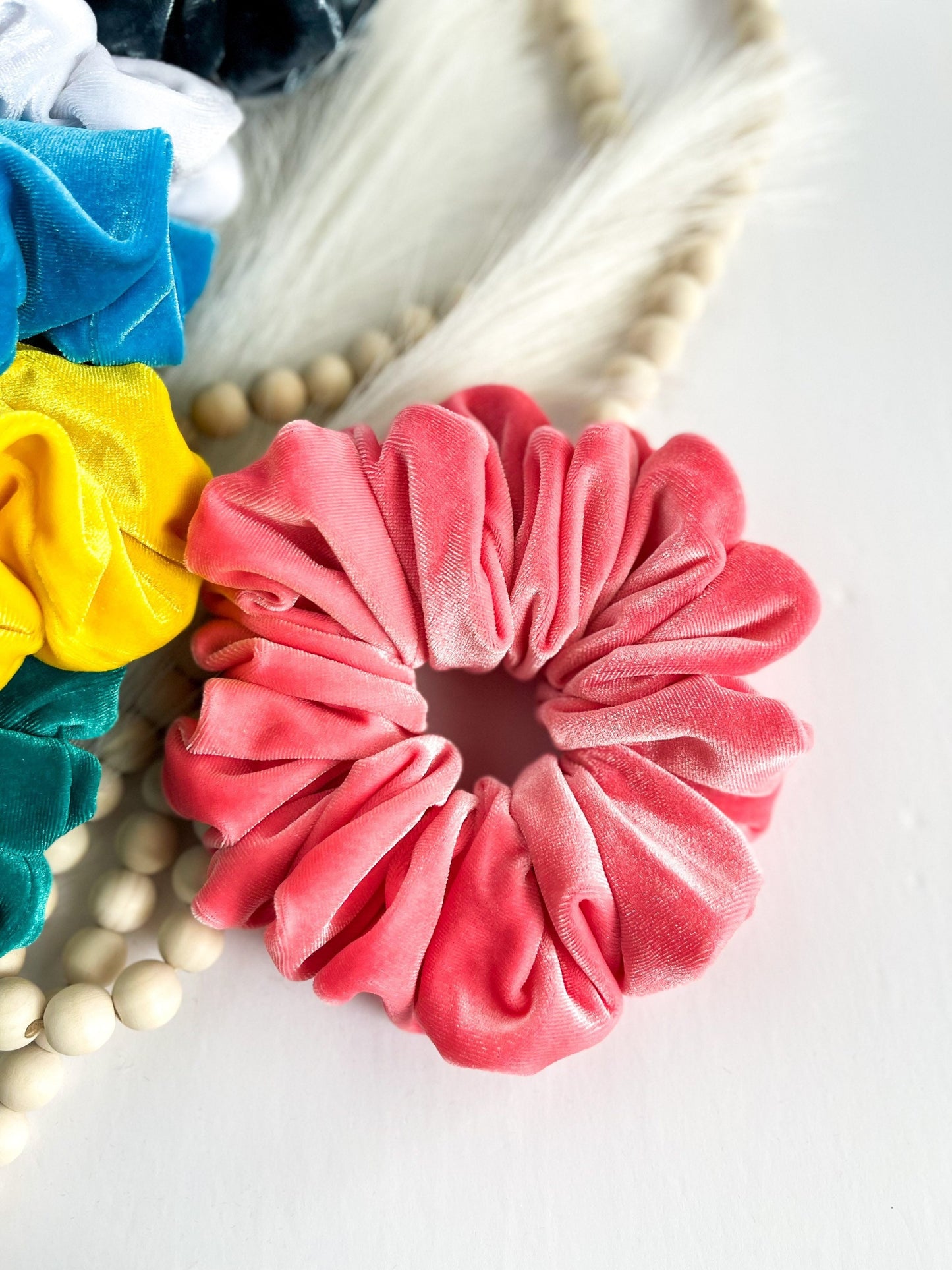 Oversized Velvet Scrunchie: Soft Luxury Hair Accessory