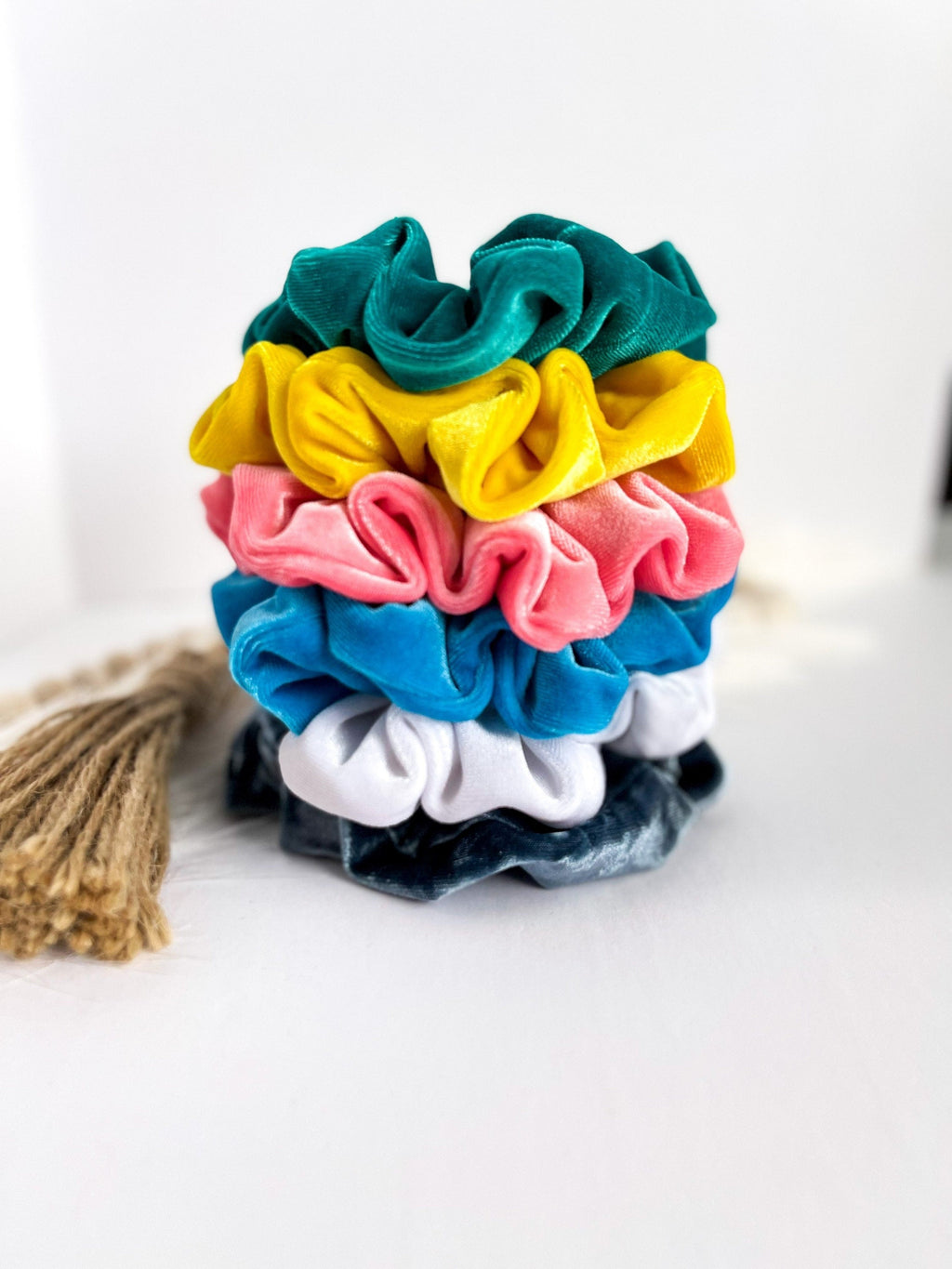 Velvet scrunchies, Christmas scrunchies, hair scrunchies, Soft Scrunchies, holiday Scrunchies, Gifts Ideas for Nurses, bridesmaid scrunchies Headband Studio