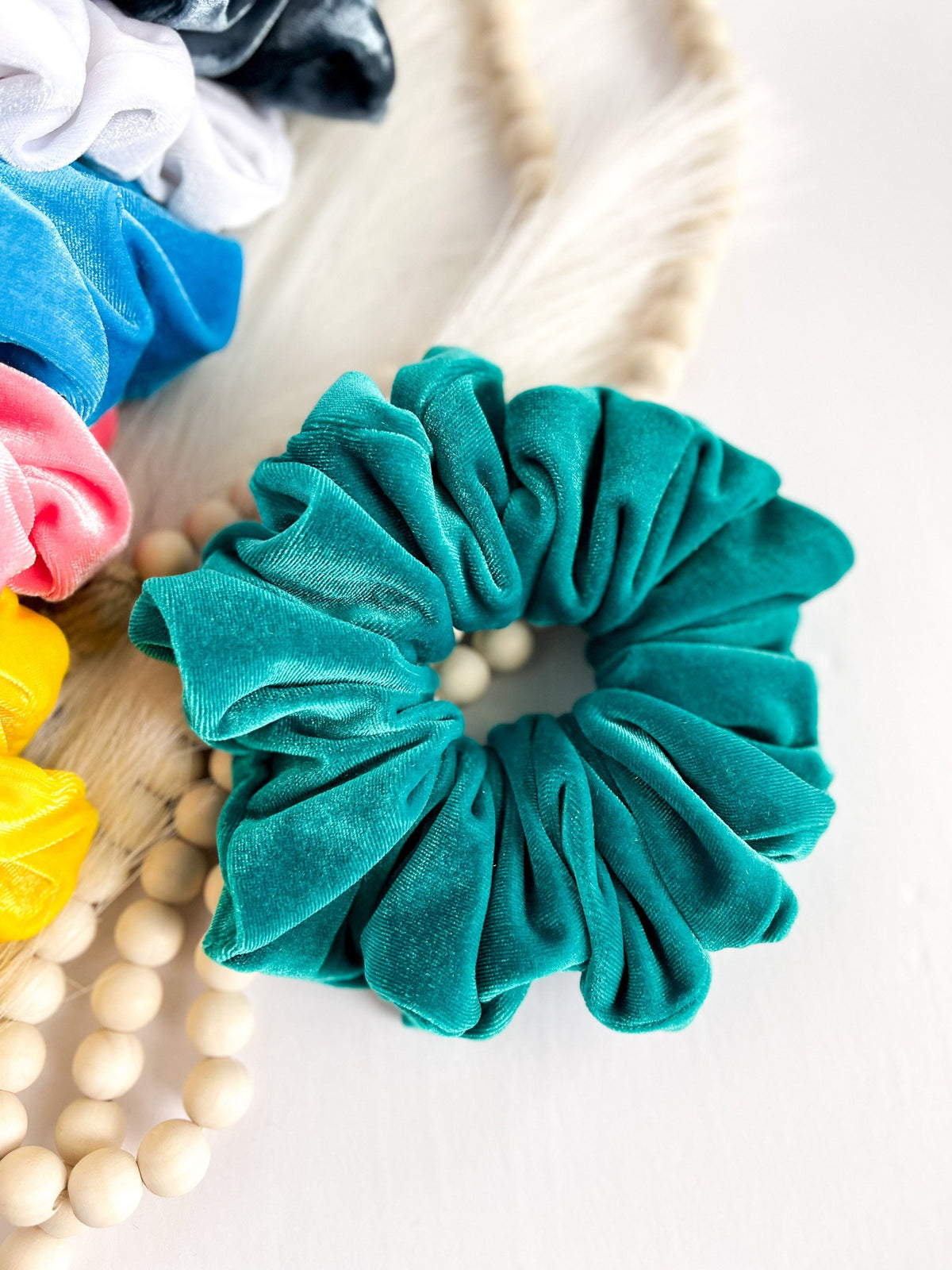 Oversized Velvet Scrunchie – Soft Luxury Hair Accessory for Women