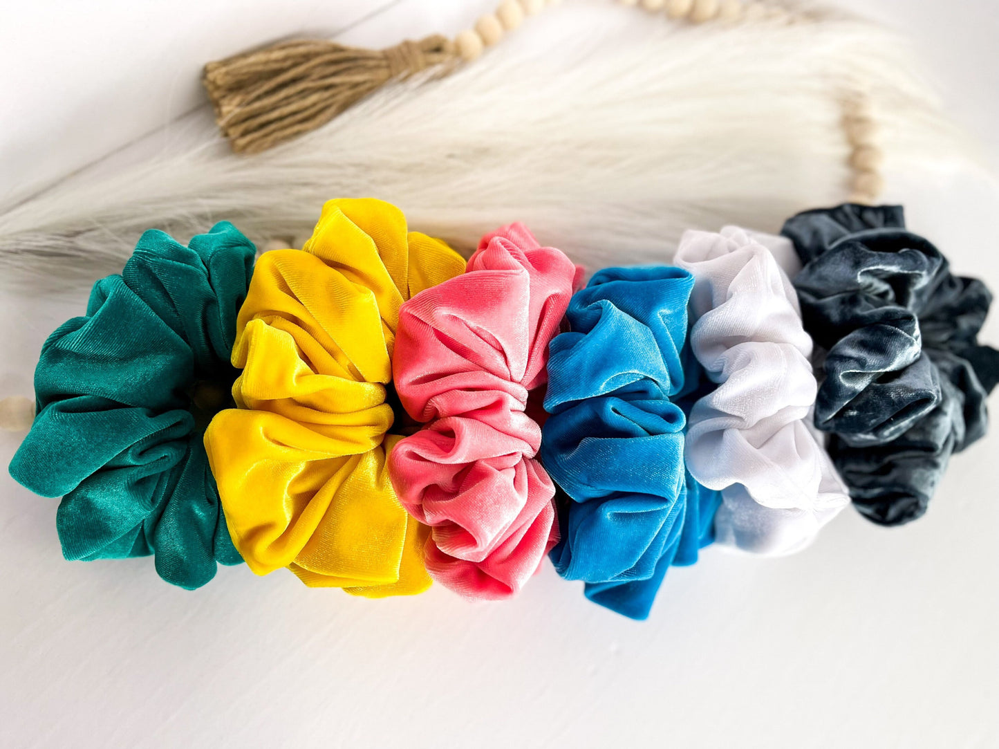 Oversized Velvet Scrunchie: Soft Luxury Hair Accessory