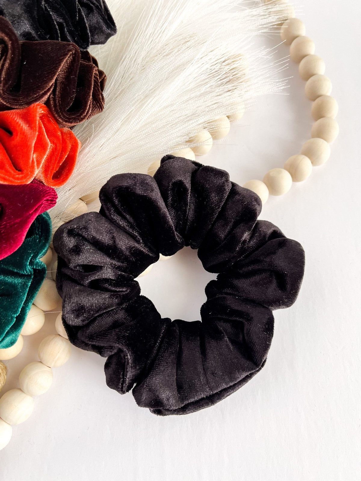 velvet scrunchies, Christmas scrunchies, hair scrunchies, Soft Luxury Scrunchies, holiday Scrunchies, Gift Ideas for Nurses, scrunchies Headband Studio