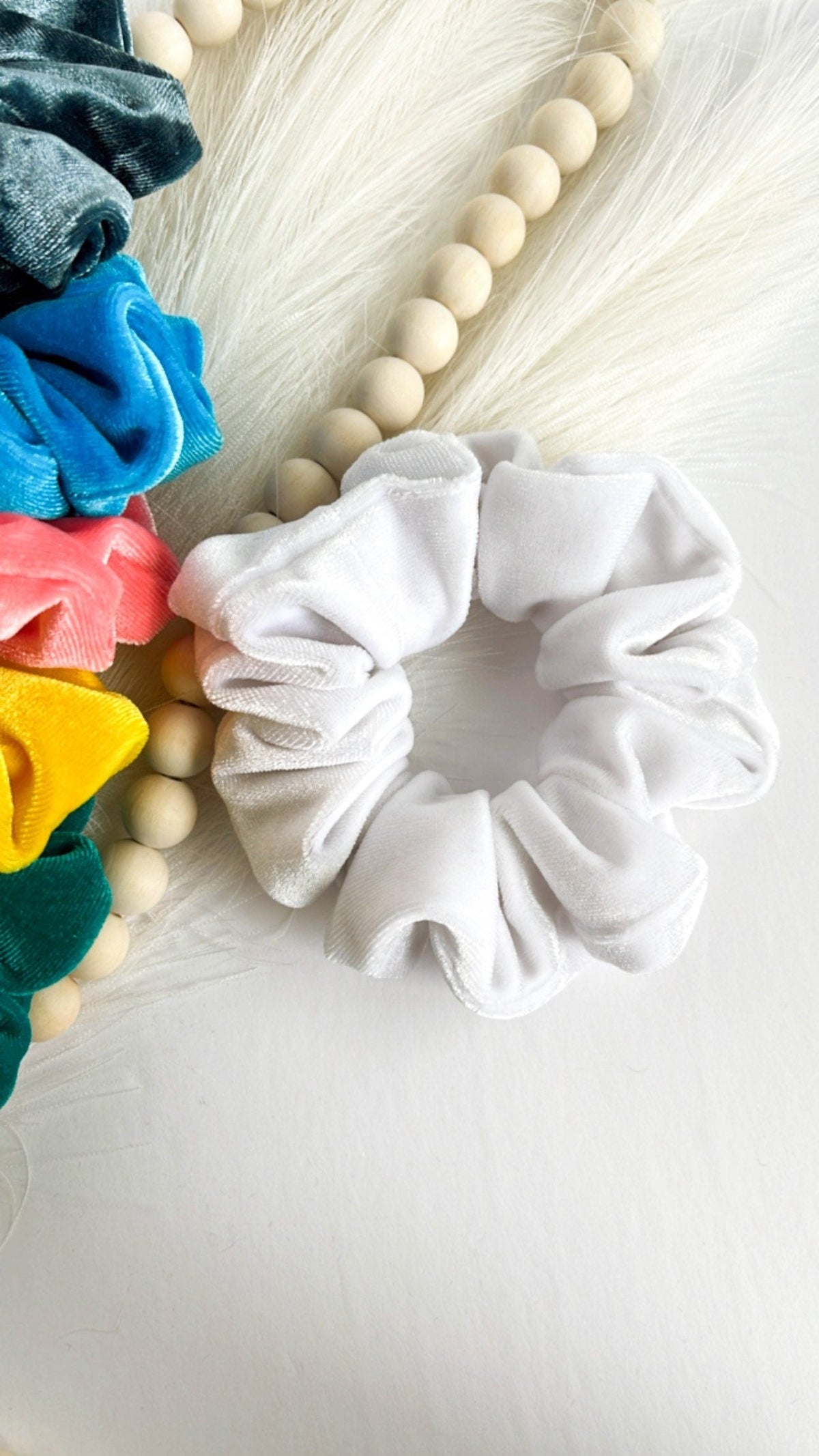 Velvet scrunchies, Christmas scrunchies, hair scrunchies, Soft Scrunchies, holiday Scrunchies, Gifts Ideas for Nurses, bridesmaid scrunchies Headband Studio