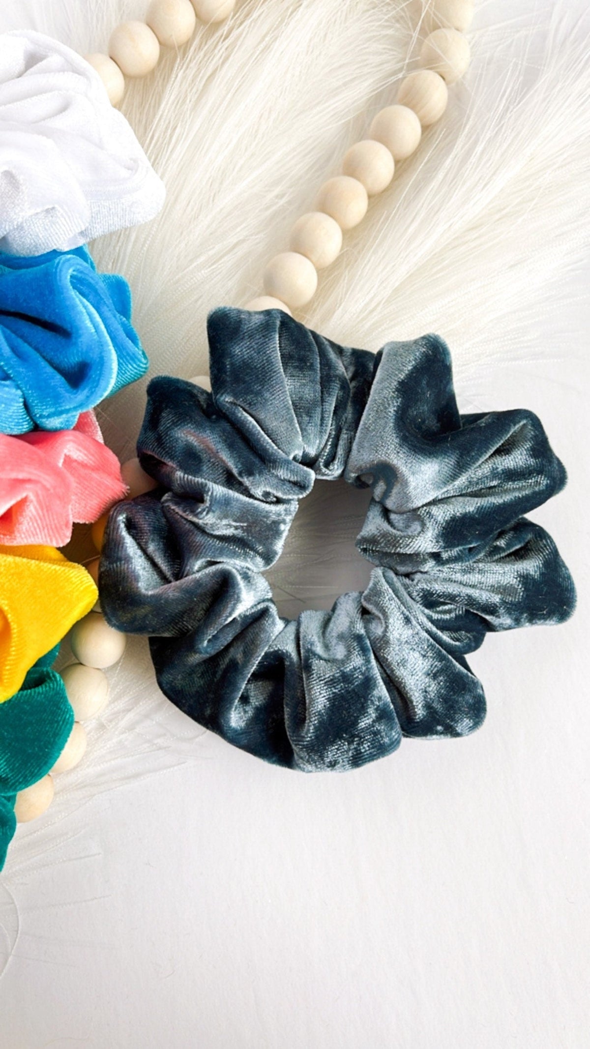 Velvet scrunchies, Christmas scrunchies, hair scrunchies, Soft Scrunchies, holiday Scrunchies, Gifts Ideas for Nurses, bridesmaid scrunchies Headband Studio