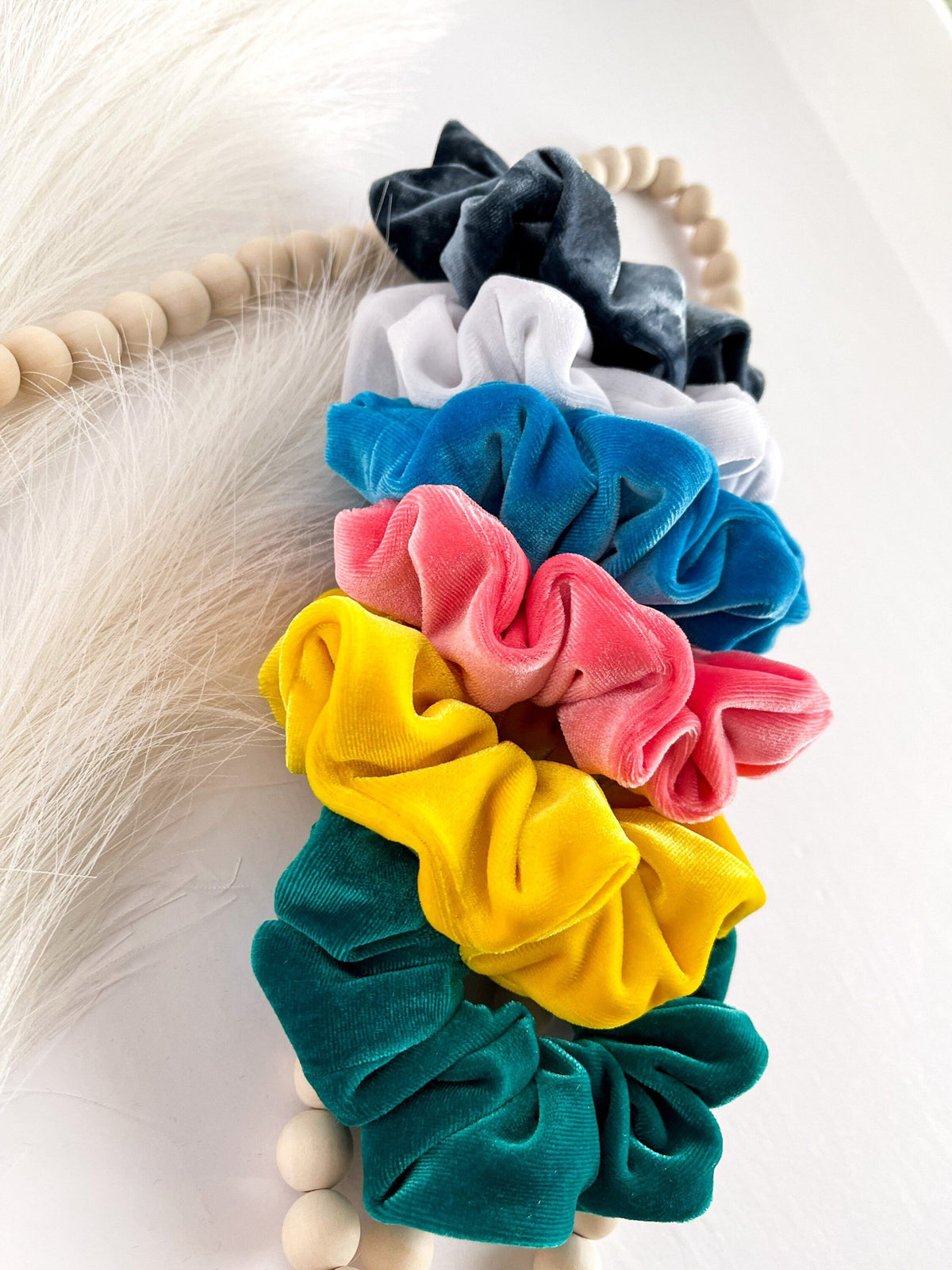Velvet scrunchies, Christmas scrunchies, hair scrunchies, Soft Scrunchies, holiday Scrunchies, Gifts Ideas for Nurses, bridesmaid scrunchies Headband Studio