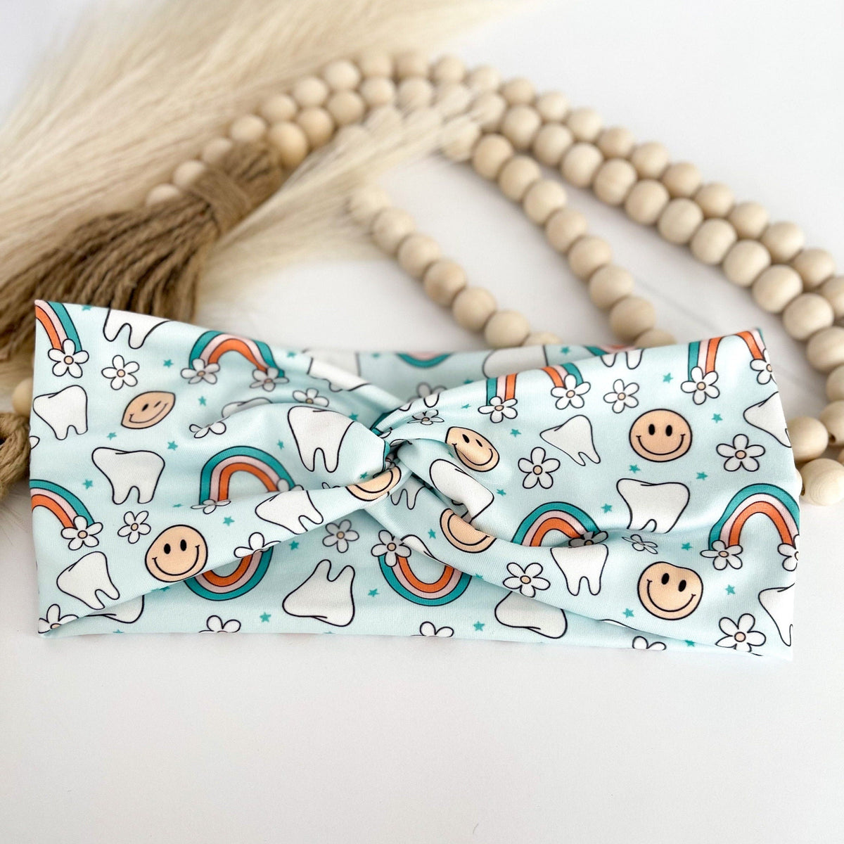 Nurse Twist Headband: Handmade Wide Knotted Headband Headband Studio