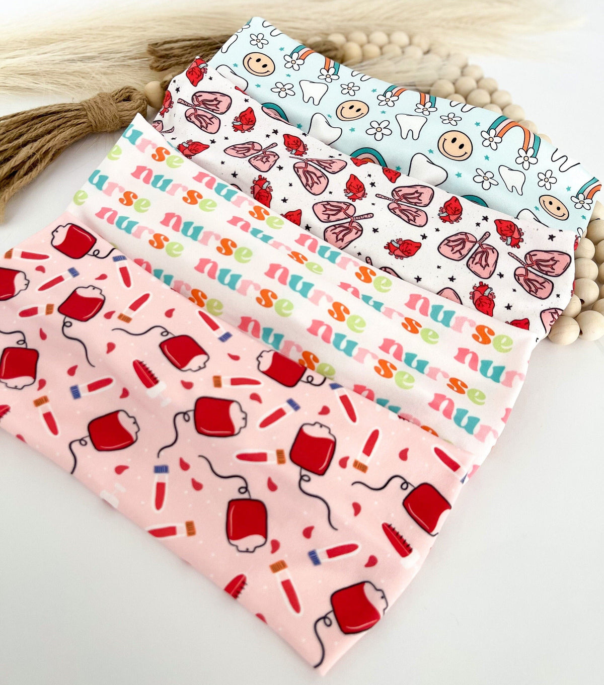Nurse Twist Headband: Handmade Wide Knotted Headband Headband Studio