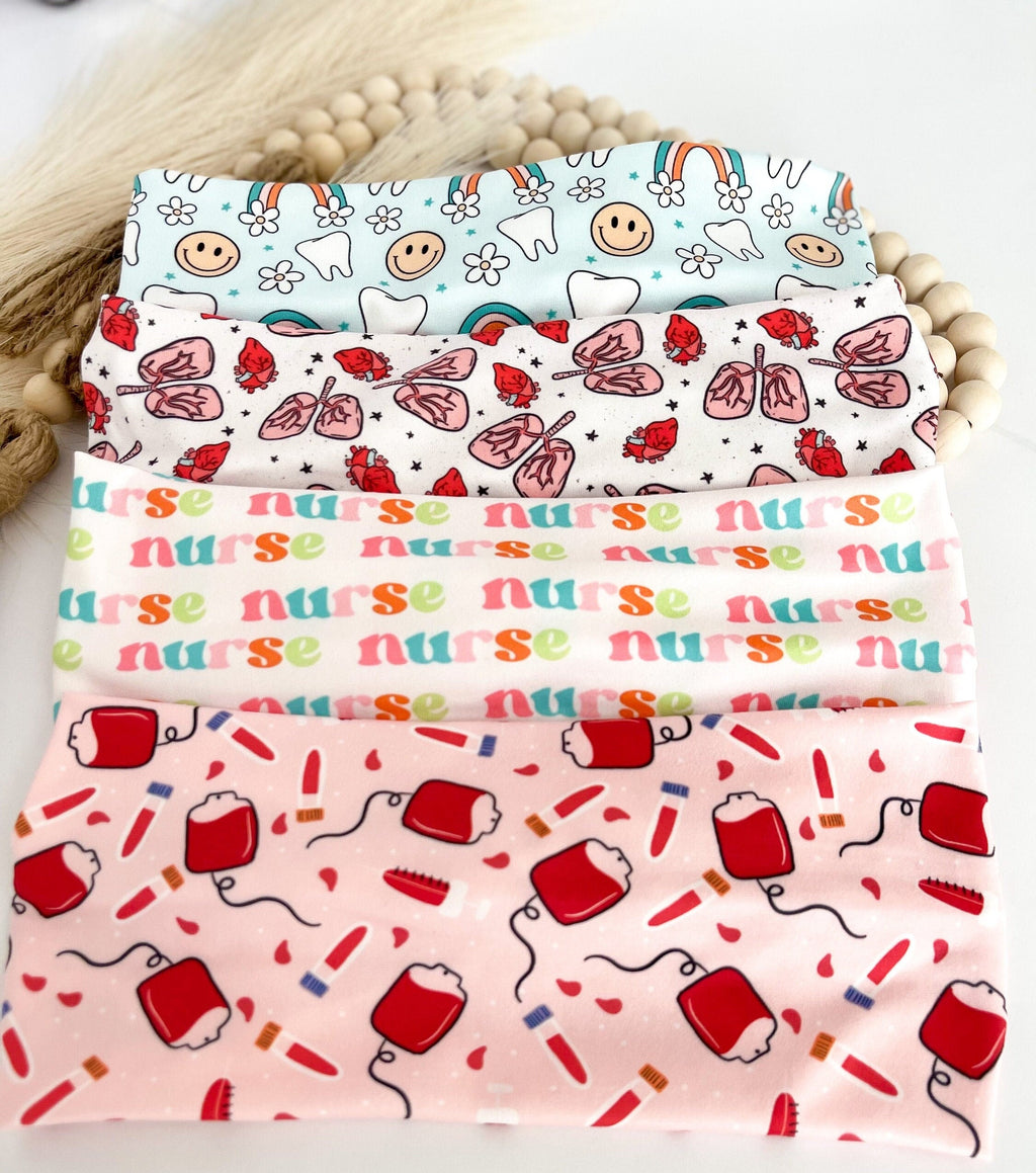 Nurse Twist Headband: Handmade Wide Knotted Headband Headband Studio