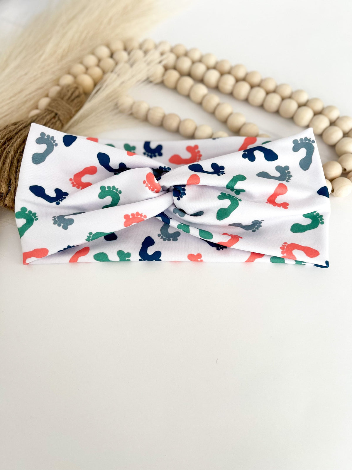 NICU Nurse Twist Headband: Fun Prints, Medical Accessory Headband Studio