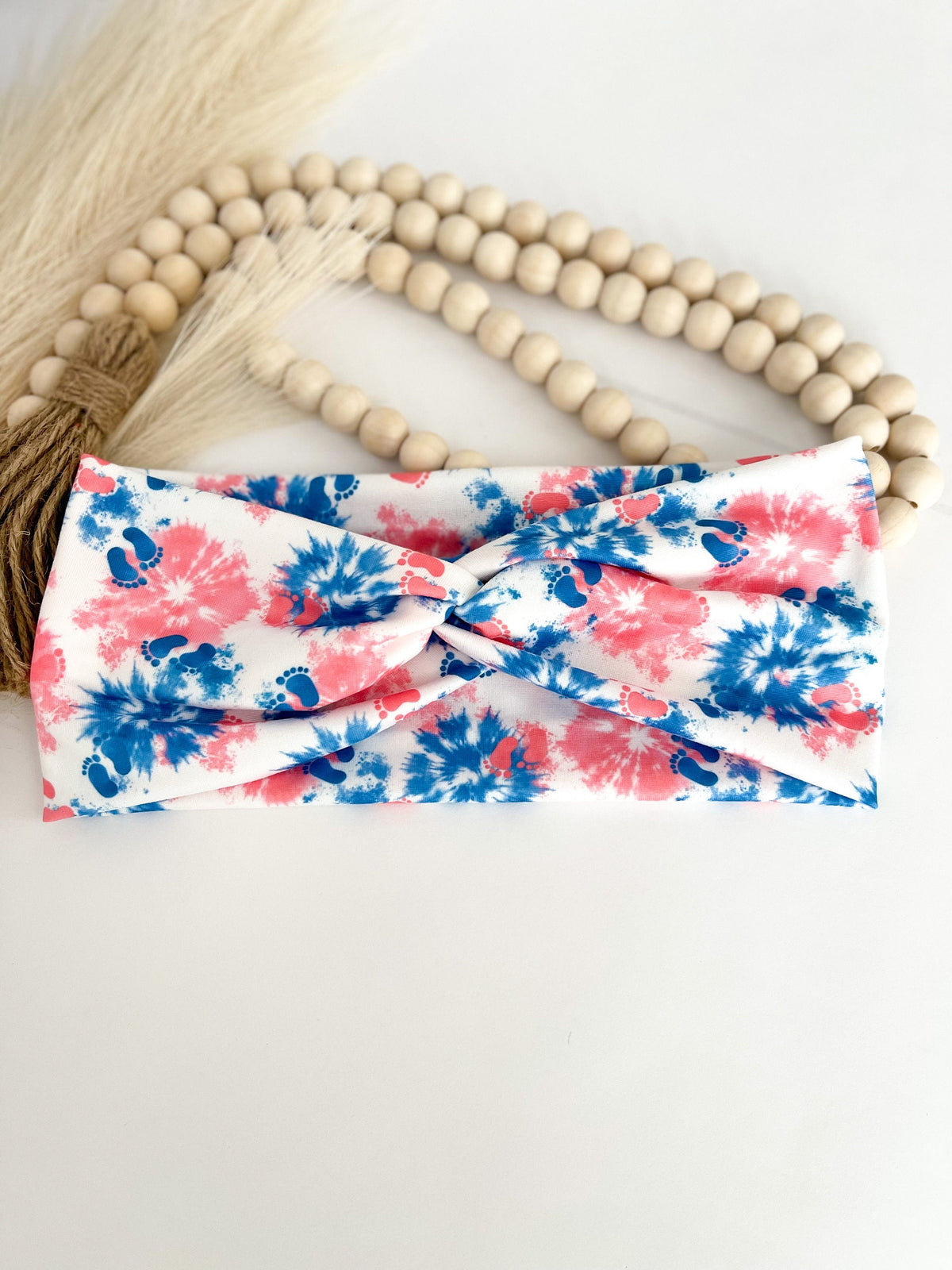 NICU Nurse Twist Headband: Fun Prints, Medical Accessory Headband Studio