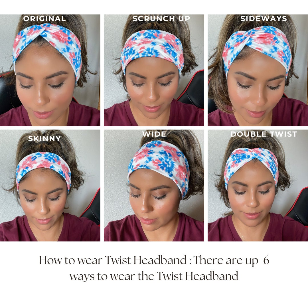 NICU Nurse Twist Headband: Fun Prints, Medical Accessory Headband Studio