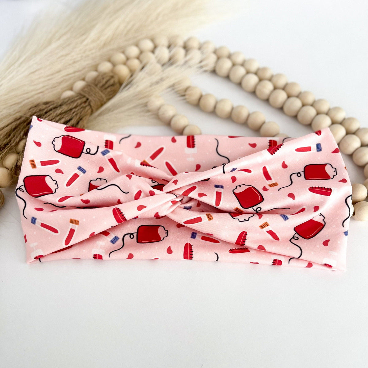 Nurse Twist Headband: Handmade Wide Knotted Headband Headband Studio