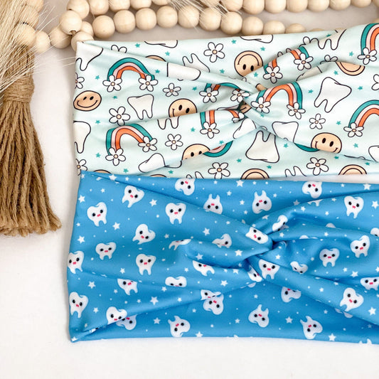 Dental Twist Headband: Gift for Dentist, Hygienist, Assistant Headband Studio