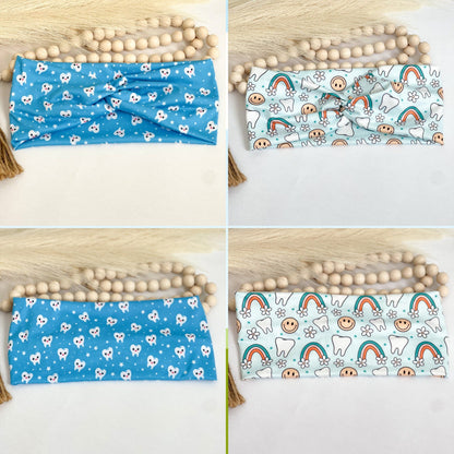 Dental Twist Headband: Gift for Dentist, Hygienist, Assistant Headband Studio