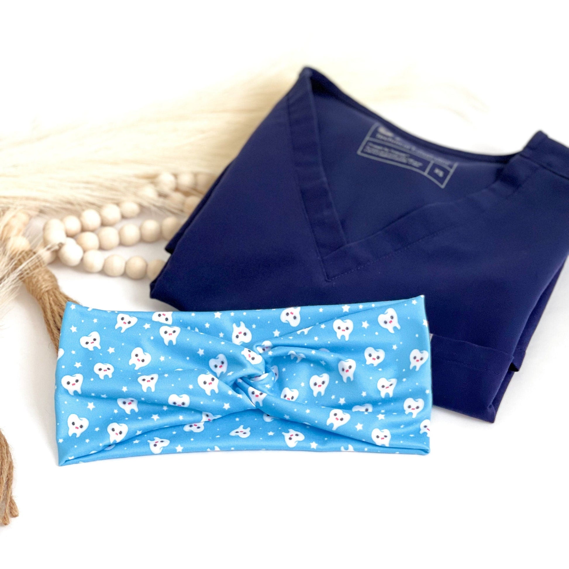 Dental Twist Headband: Gift for Dentist, Hygienist, Assistant Headband Studio