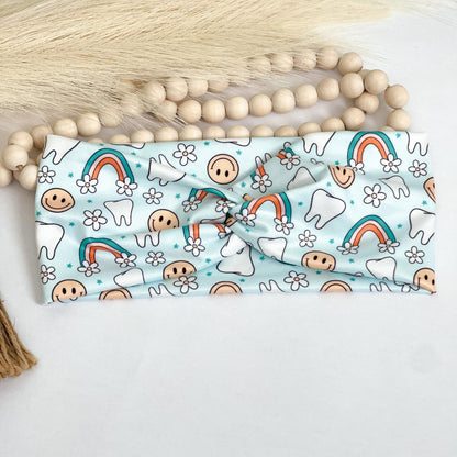 Dental Twist Headband: Gift for Dentist, Hygienist, Assistant Headband Studio