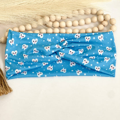 Dental Twist Headband: Gift for Dentist, Hygienist, Assistant Headband Studio