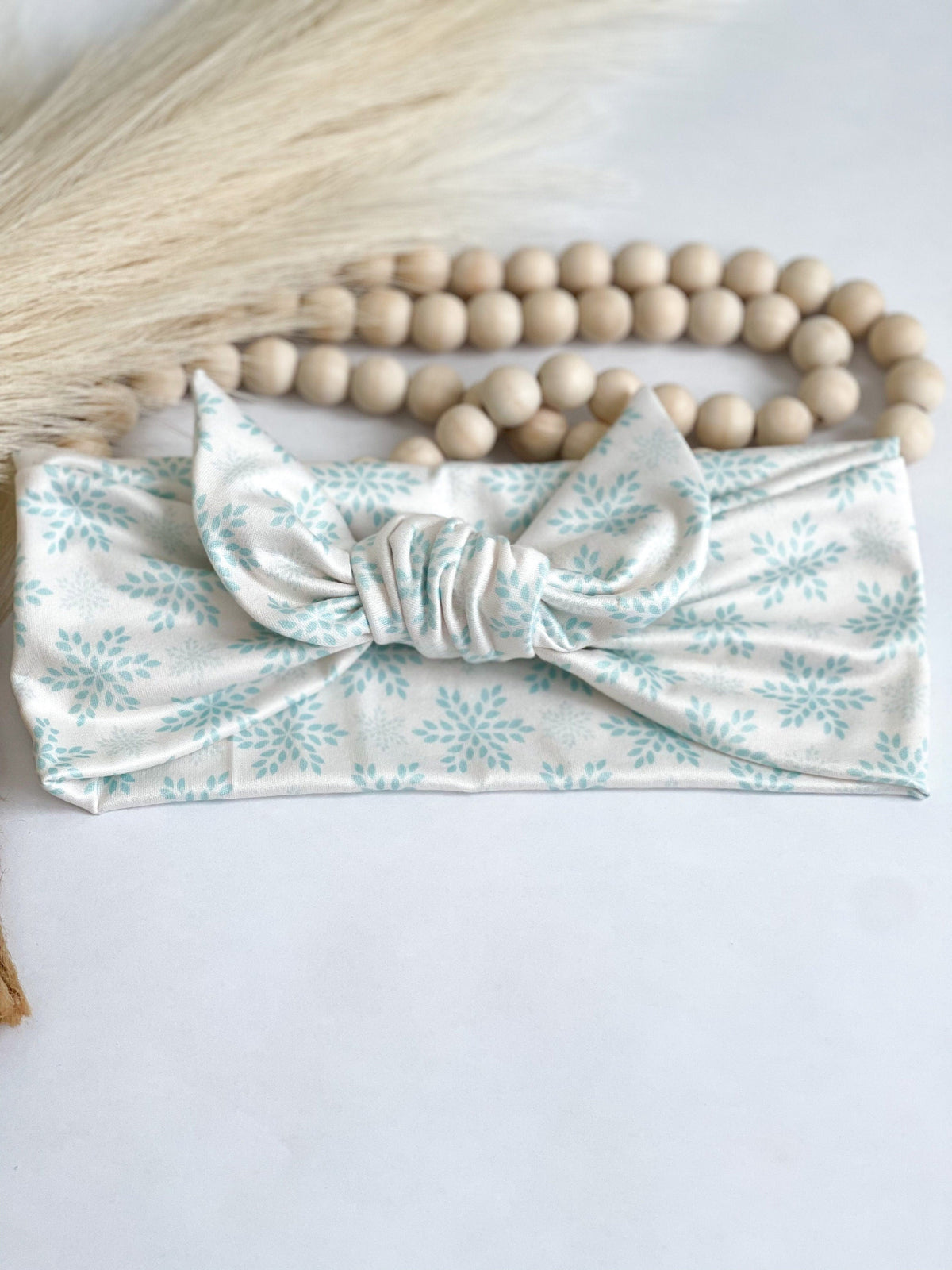 Adjustable Christmas Headband, Holiday Self-Tie Knot, Nurse Gift Headband Studio