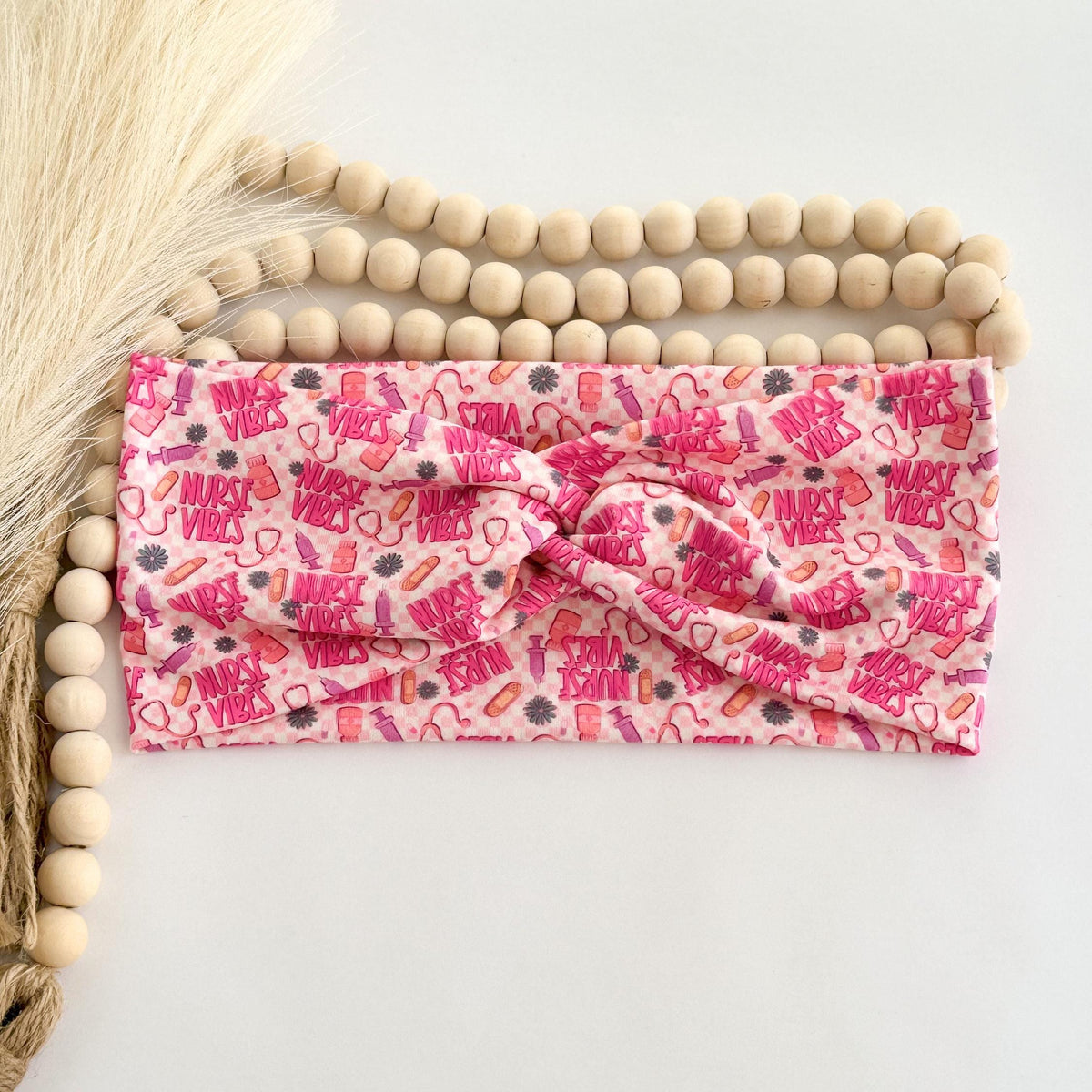 Nurse Headband – Soft Stretchy Twist Front Headband Headband Studio