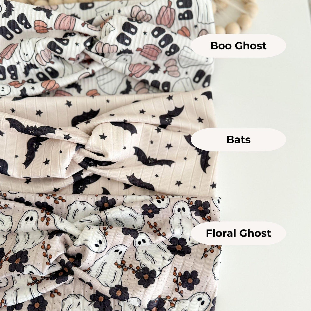 Halloween Twist Headband: Spooky Nurse Style, Soft & Stretchy Headband Studio
