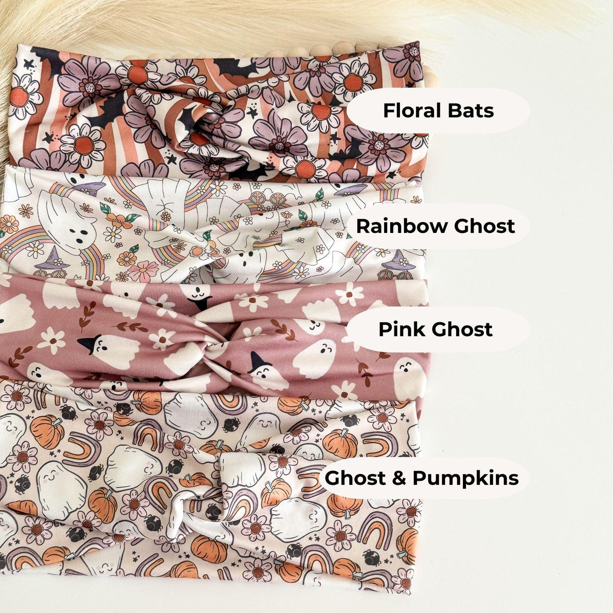 Halloween Twist Headband: Spooky Nurse Style, Soft & Stretchy Headband Studio