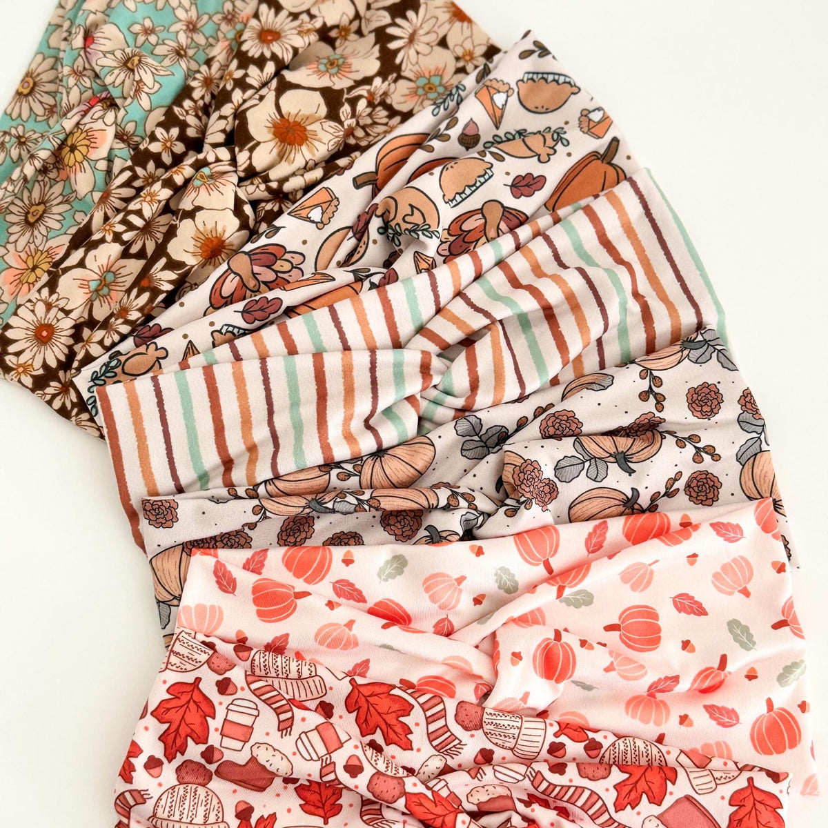 Thanksgiving Twist Headband: Soft Stretchy Fall Headband for Women Headband Studio