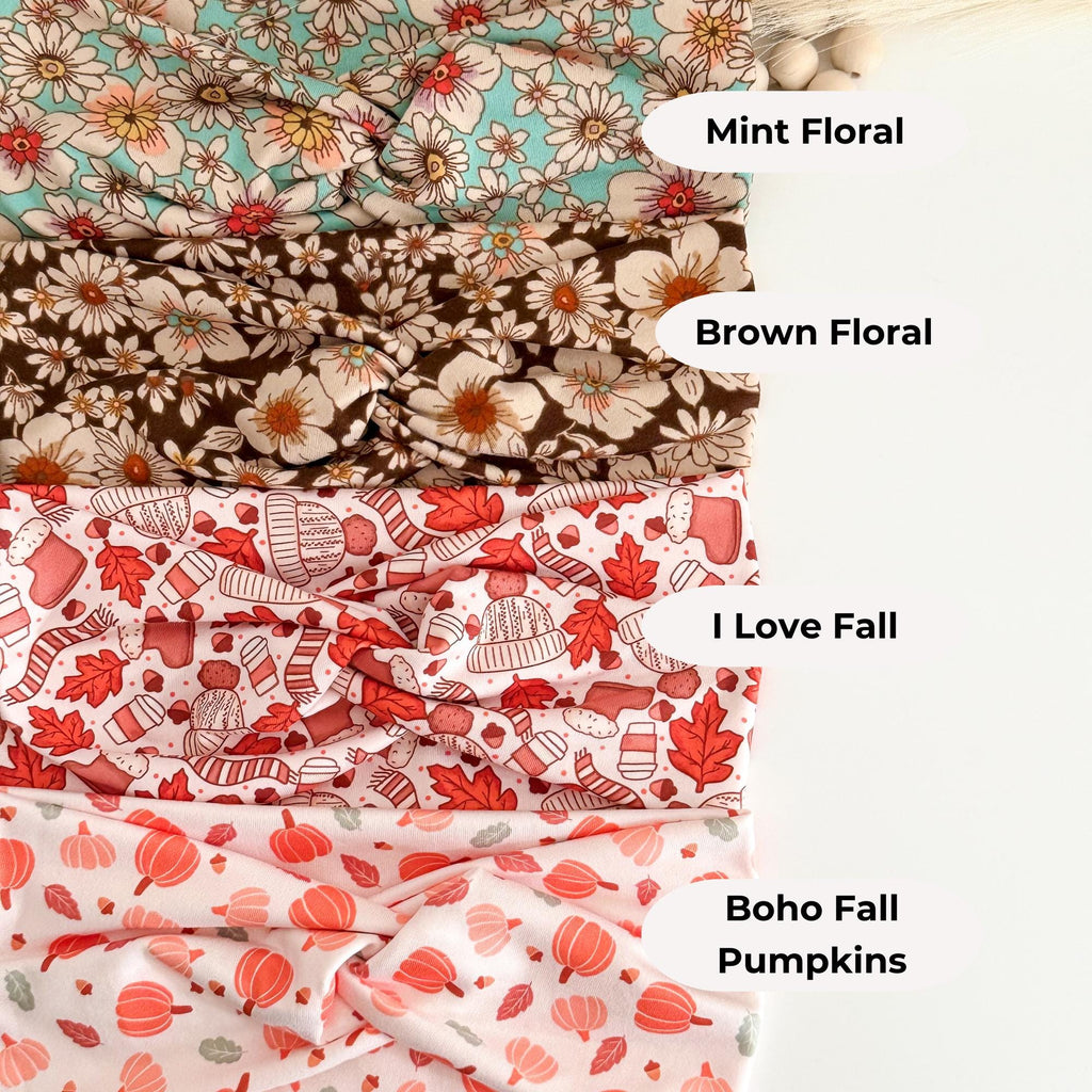 Thanksgiving Twist Headband: Soft Stretchy Fall Headband for Women Headband Studio