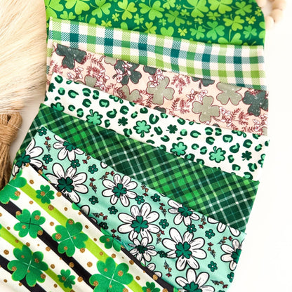 St. Patrick's Day Headband: Shamrock Twist Hair Accessory Headband Studio