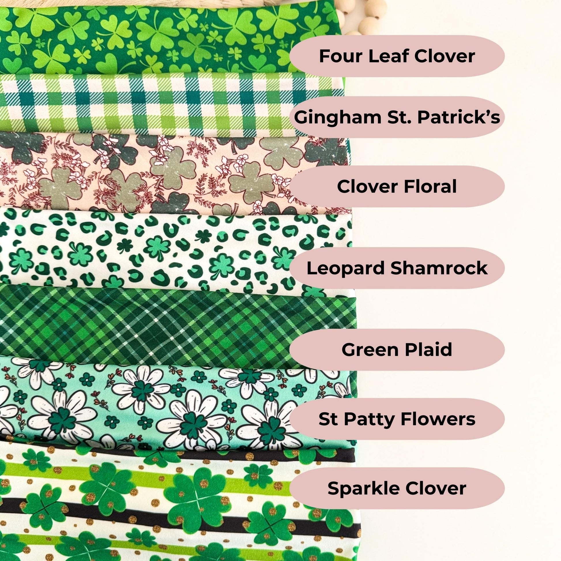 St. Patrick's Day Headband: Shamrock Twist Hair Accessory Headband Studio