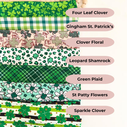 St. Patrick's Day Headband: Shamrock Twist Hair Accessory Headband Studio
