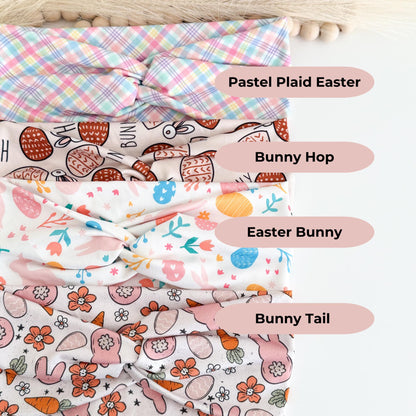 Cute Easter Headband for Nurse and Women, Perfect Nurse Gift Ideas for Healthcare Workers, Easter Basket Gifts Idea, Soft Twist headband