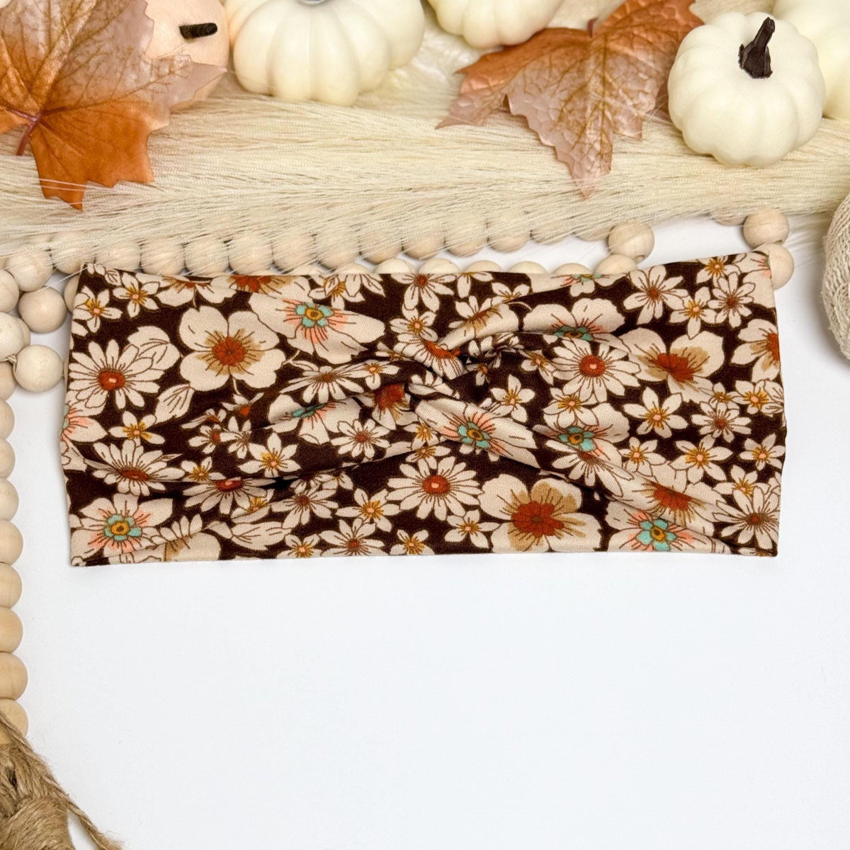 Thanksgiving Twist Headband: Soft Stretchy Fall Headband for Women Headband Studio