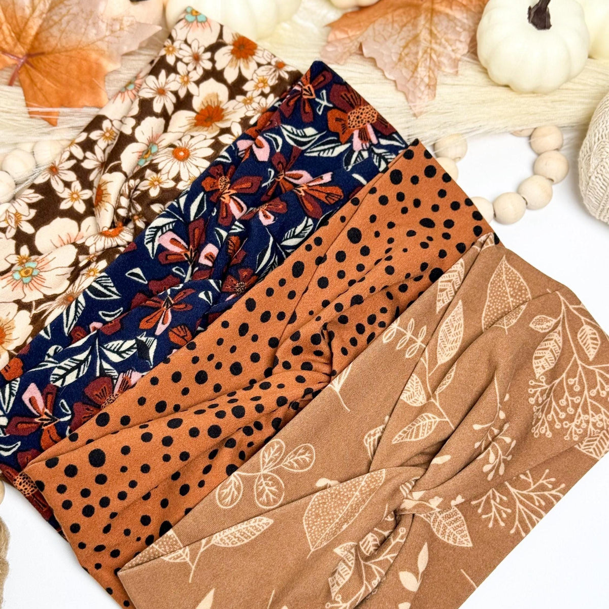 Thanksgiving Twist Headband: Soft Stretchy Fall Headband for Women Headband Studio