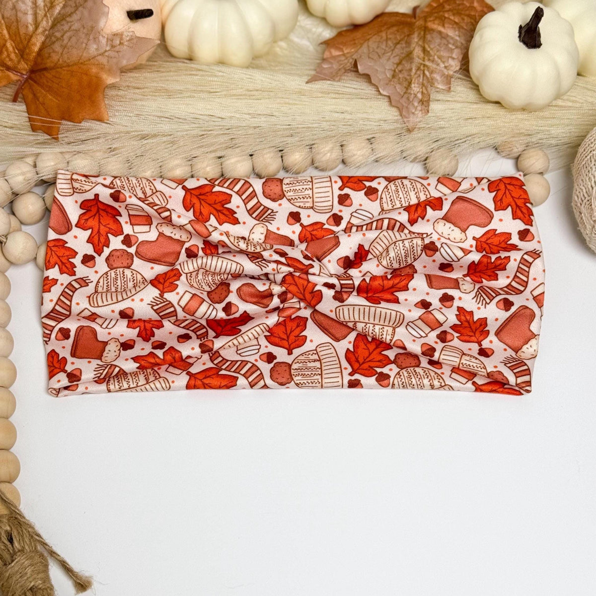 Thanksgiving Twist Headband: Soft Stretchy Fall Headband for Women Headband Studio