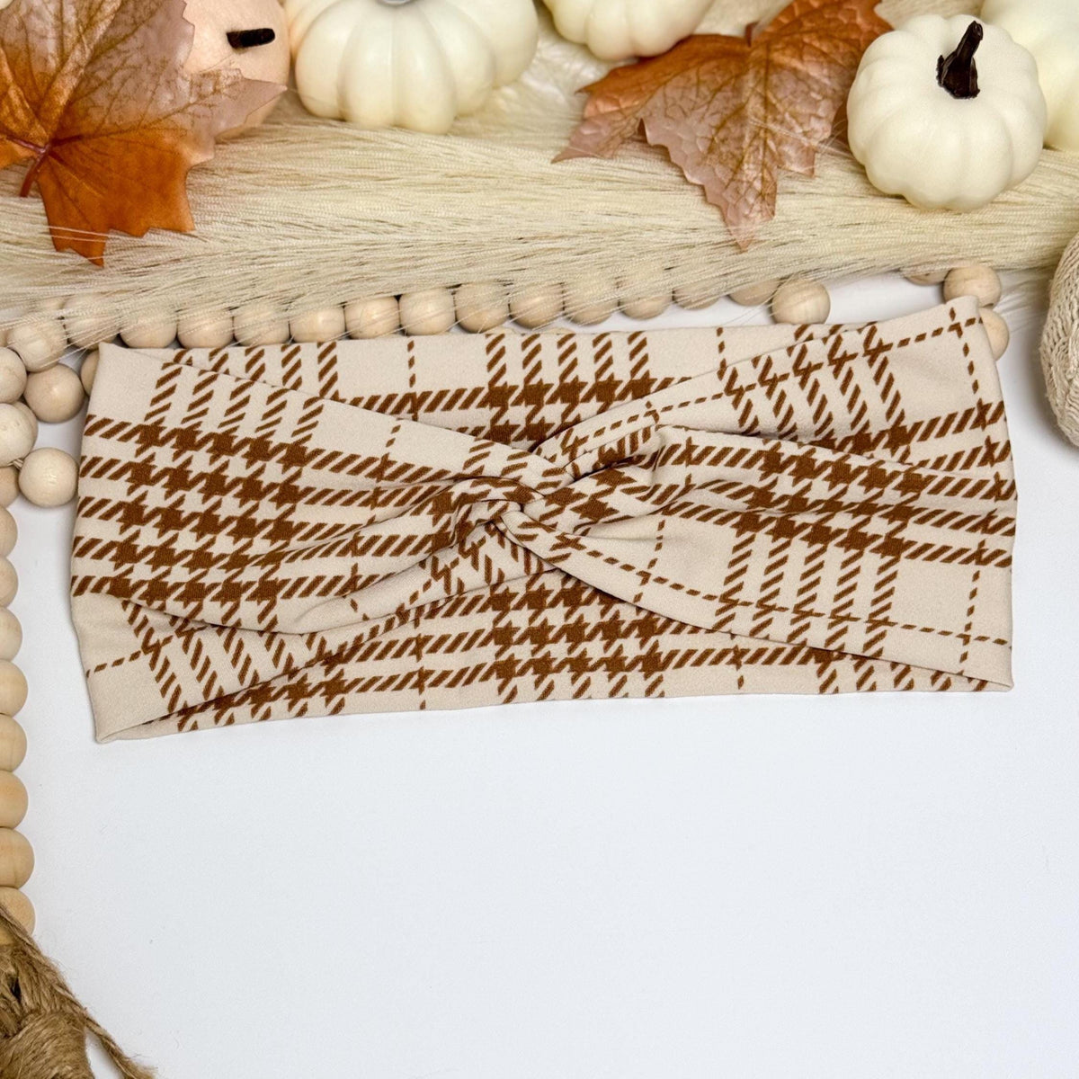 Thanksgiving Twist Headband: Soft Stretchy Fall Headband for Women Headband Studio
