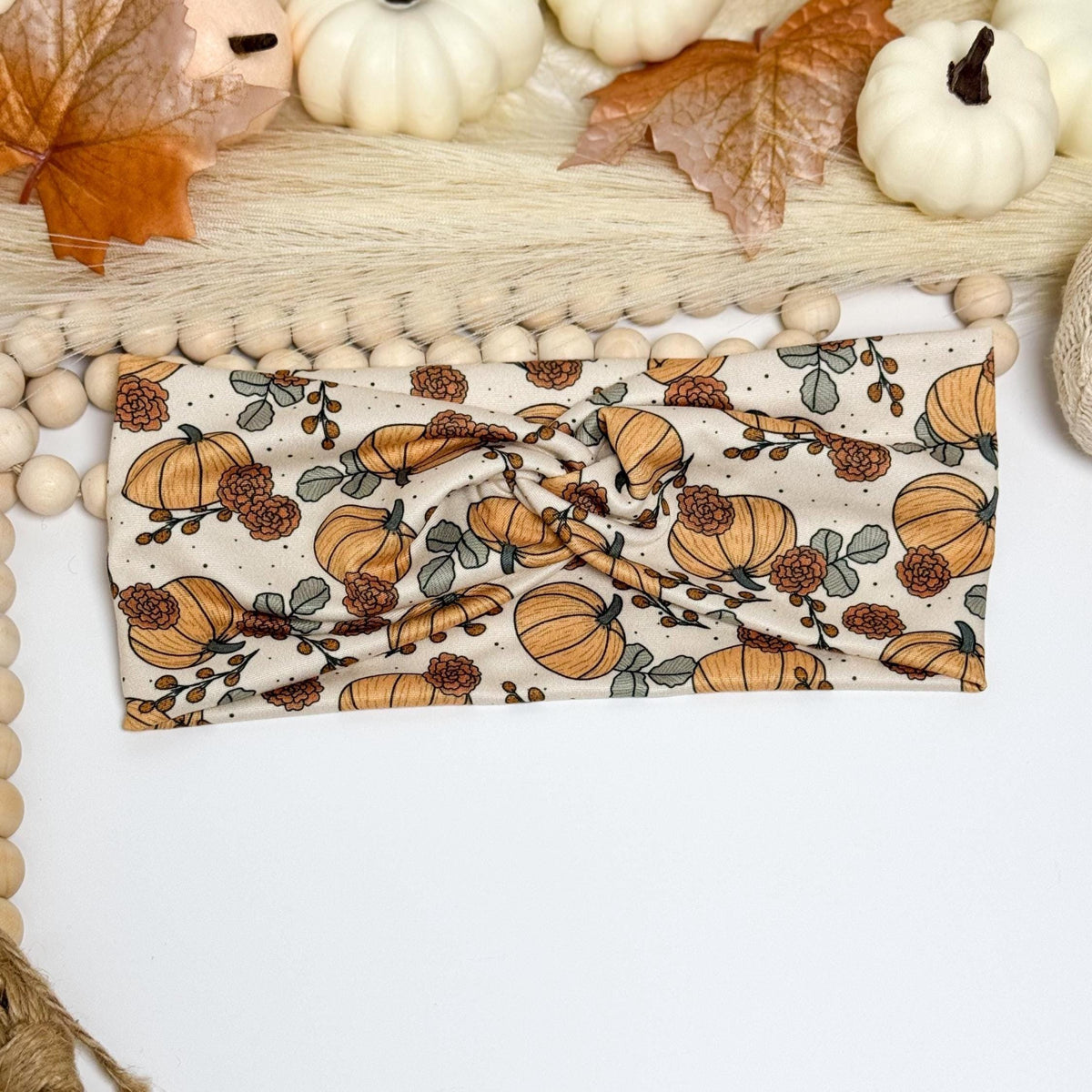 Thanksgiving Twist Headband: Soft Stretchy Fall Headband for Women Headband Studio