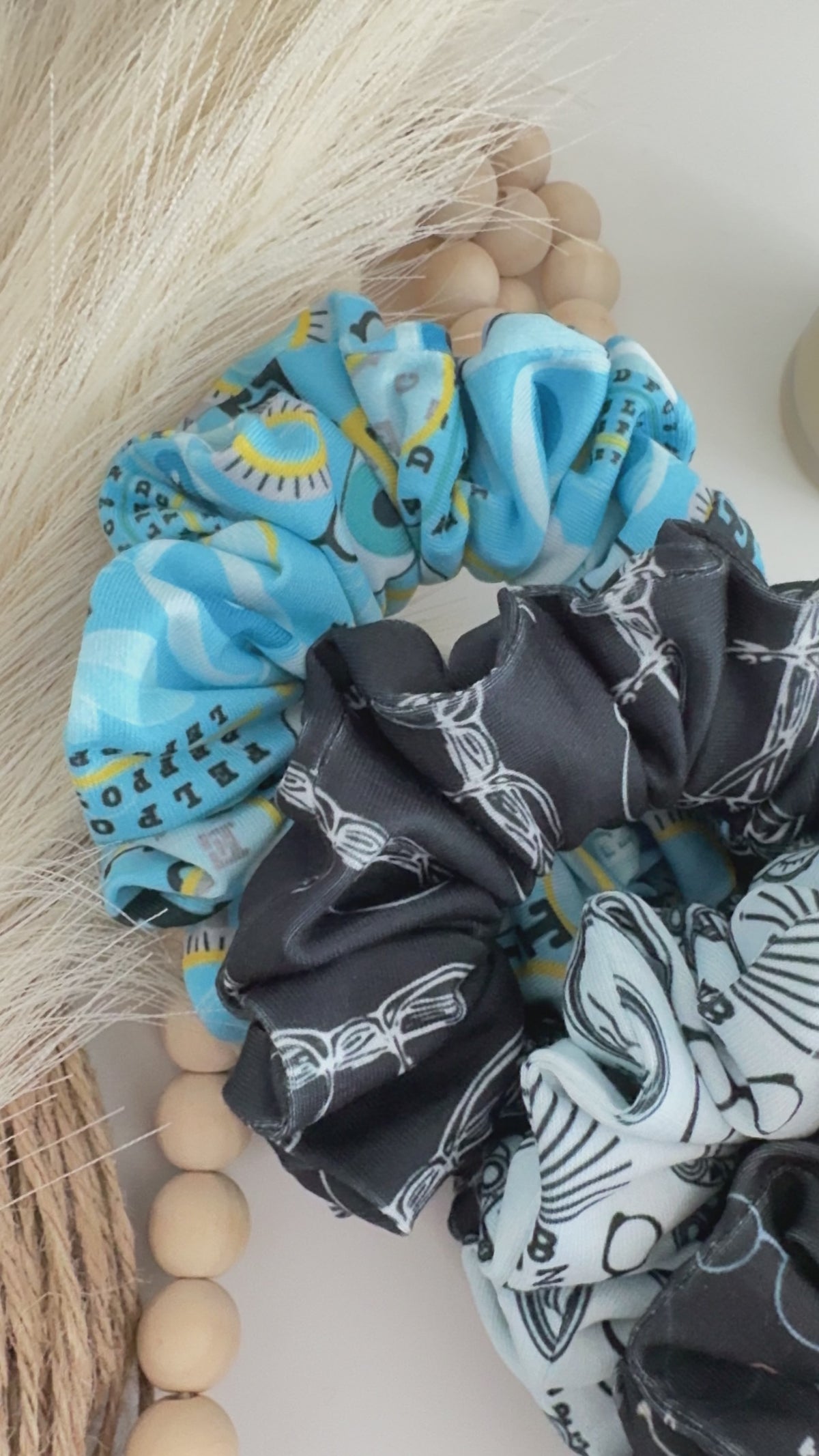 Optometry Scrunchies – Handmade Eye Care Hair Accessories